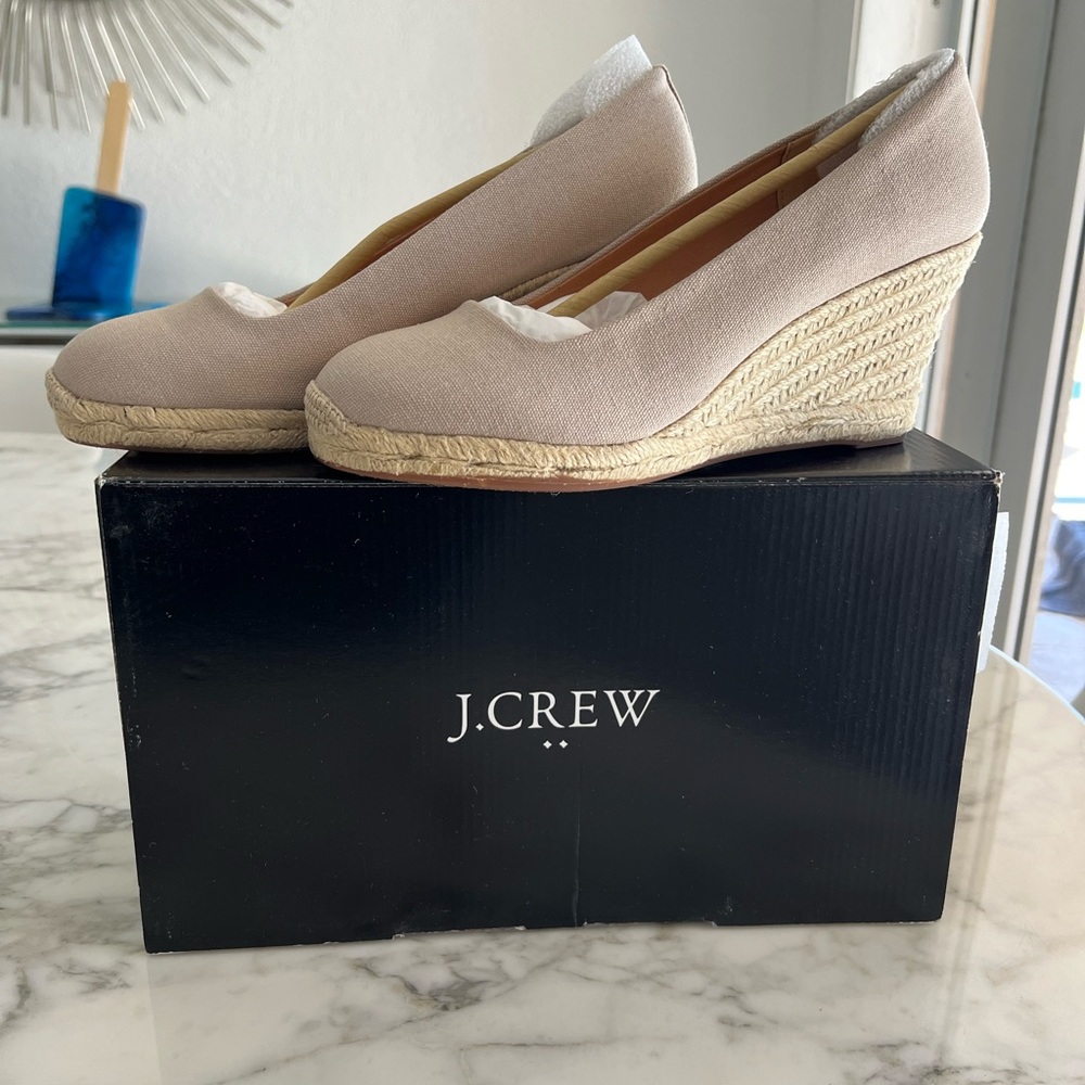 NIB! J. Crew Wedges